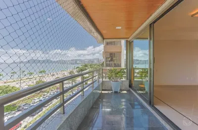 Apartamento alto padrão de 335,69m² com 4 suítes na beira mar