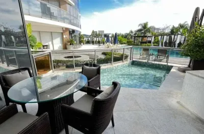 Apartamento garden com 2 quartos, 1 suíte e 125m² privativos em jurerê internacional, florianópolis