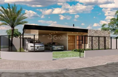 Casa de alto padrão com 4 suítes no bairro vargem do bom jesus, florianópolis