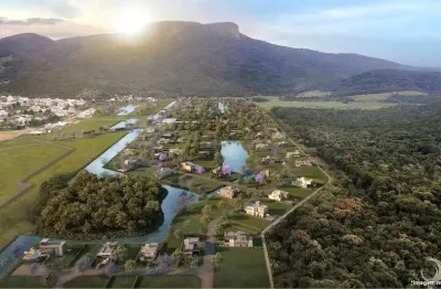 Terreno em condomínio fechado à venda na Lagoinha, Av. Pedra Branca, --, Pedra Branca, Palhoça