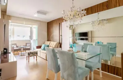 Apartamento de 65m² com 2 quartos sendo 1 suíte na costeira do pirajubae