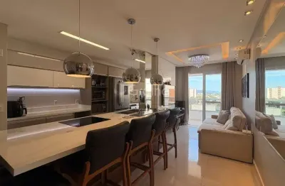 Apartamento de 85m² com 3 quartos sendo 1 suíte no bairro pagani em palhoça