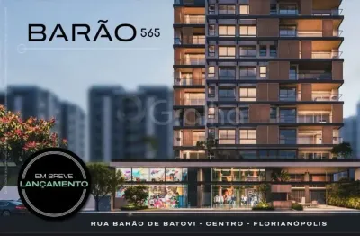 Apartamento com 3 quartos à venda na Rua Barão de Batovi, --, Centro, Florianópolis