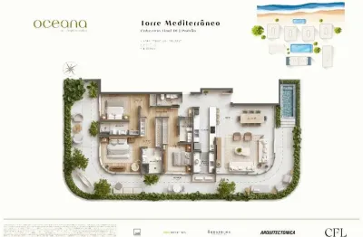 Cobertura com 3 quartos à venda na Rua César Nascimento, --, Jurerê, Florianópolis