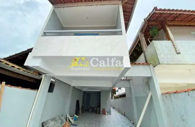 Casa em condomínio fechado com 2 quartos à venda no Jardim Melvi, Praia Grande 