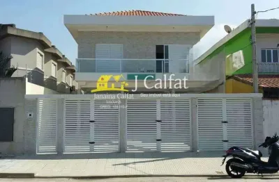 Sobrado de condomínio com 2 quartos, tude bastos, praia grande - r$ 420 mil, cod: 4533