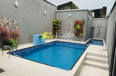 Sobrado de condomínio com 2 dorms, maracanã, praia grande - r$ 345 mil, cod: 4924