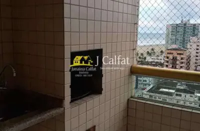 Apartamento com 2 quartos para alugar em Guilhermina, Praia Grande 
