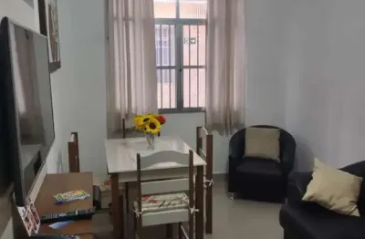 Loucura, grande loucura. lindo apartamento no canto do forte, mobiliado, de 01 dormitório.
