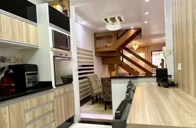 Sobrado em condomínio 3 dormitórios r$690 mil - parque são vicente - mauá/sp