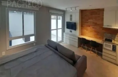 Apartamento com 1 quarto à venda na rua alves guimarães, --, pinheiros, são paulo, 31 m2 por r$ 750.000