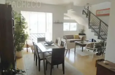 Cobertura com 4 quartos à venda na rua salvador caruso, --, vila romana, são paulo, 160 m2 por r$ 1.860.000