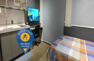 Kitnet / stúdio à venda na rua ministro godói, --, perdizes, são paulo, 26 m2 por r$ 490.000