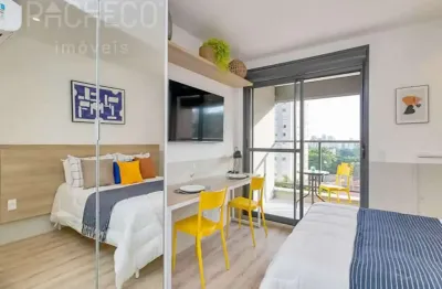 Kitnet / stúdio à venda na rua galeno de almeida, --, pinheiros, são paulo, 28 m2 por r$ 480.000