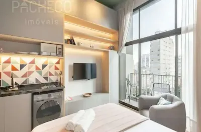 Apartamento com 1 quarto à venda na rua oscar freire, --, pinheiros, são paulo, 27 m2 por r$ 700.000