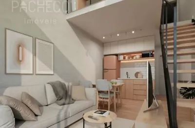 Cobertura com 1 quarto à venda na rua valdir niemeyer, --, vila madalena, são paulo, 59 m2 por r$ 1.049.000