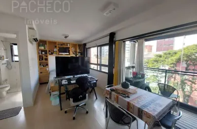 Kitnet / stúdio à venda na rua purpurina, --, vila madalena, são paulo, 38 m2 por r$ 650.000