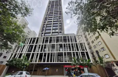 Apartamento com 1 quarto para alugar na rua bartira, --, perdizes, são paulo, 25 m2 por r$ 3.000