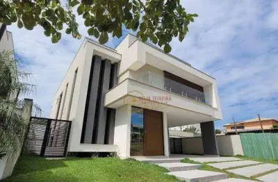 Sobrado com 5 dormitórios, sendo 4 suítes  à venda, 390 m² por r$ 3.340.000 - condomínio residencial alphaville ii - são josé dos campos/sp