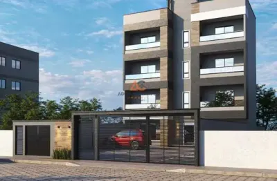 Apartamento de dois dormitórios, sendo uma suíte, sacada com churrasqueira e uma vaga de garagem no bairro de gravatá, em navegantes - adriano carpes imóveis vende