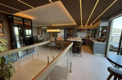 Cobertura duplex com 271m² de área privativa e 4 suítes, frente mar na praia do gravatá em navegantes - adriano carpes imóveis vende!