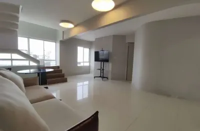 Cobertura duplex com 2 suítes, piscina privativa 152m² de área construída e 2 vagas de garagem coberta e vista mar