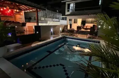 Alugo casa  mobiliada 5 quartos com piscina privativa   em piatã, salvador/bahia