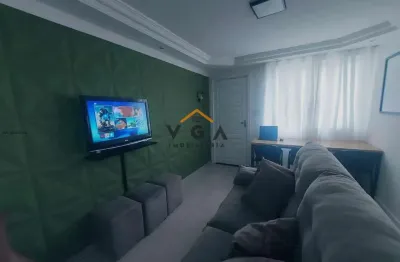 Apartamento para venda em ferraz de vasconcelos, jardim do castelo, 2 dormitórios, 1 banheiro, 1 vaga