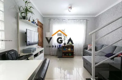 Sobrado em condomínio para venda em são paulo, vila esperança, 3 dormitórios, 1 suíte, 2 banheiros, 1 vaga