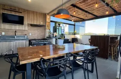 Cobertura para venda em betim, bom retiro, 3 dormitórios, 1 suíte, 3 banheiros, 2 vagas