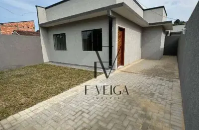 Casa com 3 dormitórios à venda, 78 m² por r$ 550.000,00 - iguaçu - araucária/pr