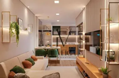 Apartamento garden com 2 dormitórios à venda, 74 m² por r$ 405.000,00 - novo mundo - curitiba/pr