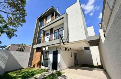 Sobrado com 3 dormitórios à venda, 138 m² por r$ 990.000,00 - novo mundo - curitiba/pr