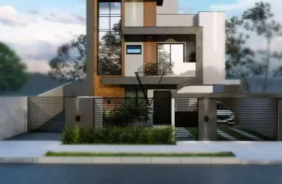 Sobrado com 3 dormitórios à venda, 138 m² por r$ 790.000,00 - novo mundo - curitiba/pr