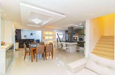 Sobrado com 3 dormitórios à venda, 212 m² por r$ 1.300.000,00 - boqueirão - curitiba/pr