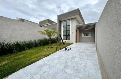 Casa com 3 dormitórios à venda, 69 m² por r$ 470.000,00 - estados - fazenda rio grande/pr