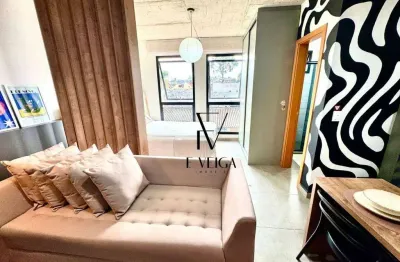 Studio com 1 dormitório à venda, 25 m² por r$ 327.000,00 - são francisco - curitiba/pr