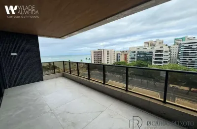 Apartamento beira-mar em jatiúca | 4 suítes e vista definitiva no edf. salt