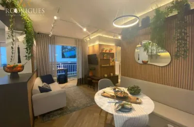 Apartamento com 2 dormitórios à venda, 47 m² por r$ 345.000,00 - recreio estoril - atibaia/sp