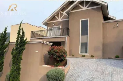 Casa com 4 dormitórios à venda, 311 m² por r$ 1.990.000,00 - condomínio água verde - atibaia/sp
