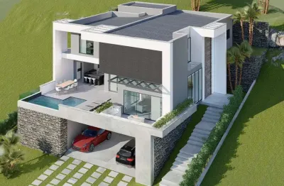 Casa com 4 quartos à venda na rua das goiabeiras, 8, condomínio porto atibaia, atibaia, 345 m2 por r$ 3.500.000