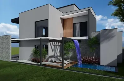 Casa em condomínio fechado com 3 quartos à venda na rua antonio joaquim azevedo, 10, jardim colina do sol, bom jesus dos perdões, 177 m2 por r$ 970.000