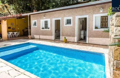 Casa com 5 dormitórios à venda, 237 m² por r$ 1.100.000,00 - parque residencial itaguaçu - atibaia/sp