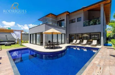 Casa com 5 dormitórios à venda, 596 m² por r$ 5.500.000,00 - condominio shamballa iii - atibaia/sp