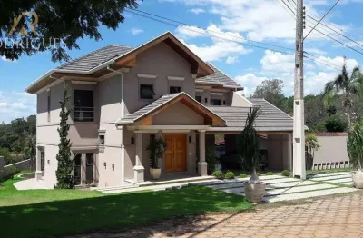 Casa com 4 dormitórios à venda, 402 m² por r$ 1.950.000,00 - loteamento retiro recanto tranquilo - atibaia/sp