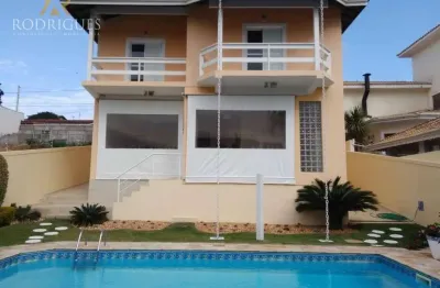Casa a venda com 4 dormitórios  em atibaia sp 493 m² por r$ 1.350.000 - jardim paulista - atibaia/sp