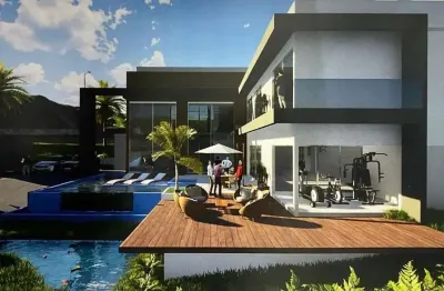 Casa com 3 quartos à venda na alameda rouxinol, 5, guaxinduva, atibaia, 470 m2 por r$ 3.700.000