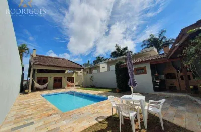 Casa com 4 dormitórios para alugar, 440 m² por r$ 9.500,00/mês - nova gardênia - atibaia/sp