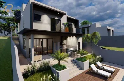 Sobrado com 3 dormitórios à venda, 252 m² por r$ 1.300.000,00 - buona vita gold - atibaia/sp