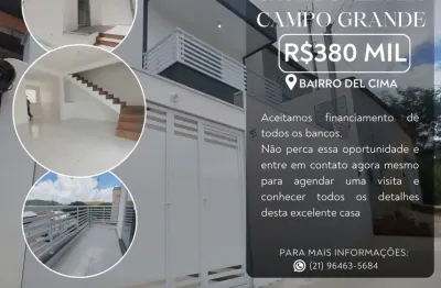 Casa com 2 quartos à venda em Campo Grande, Rio de Janeiro 